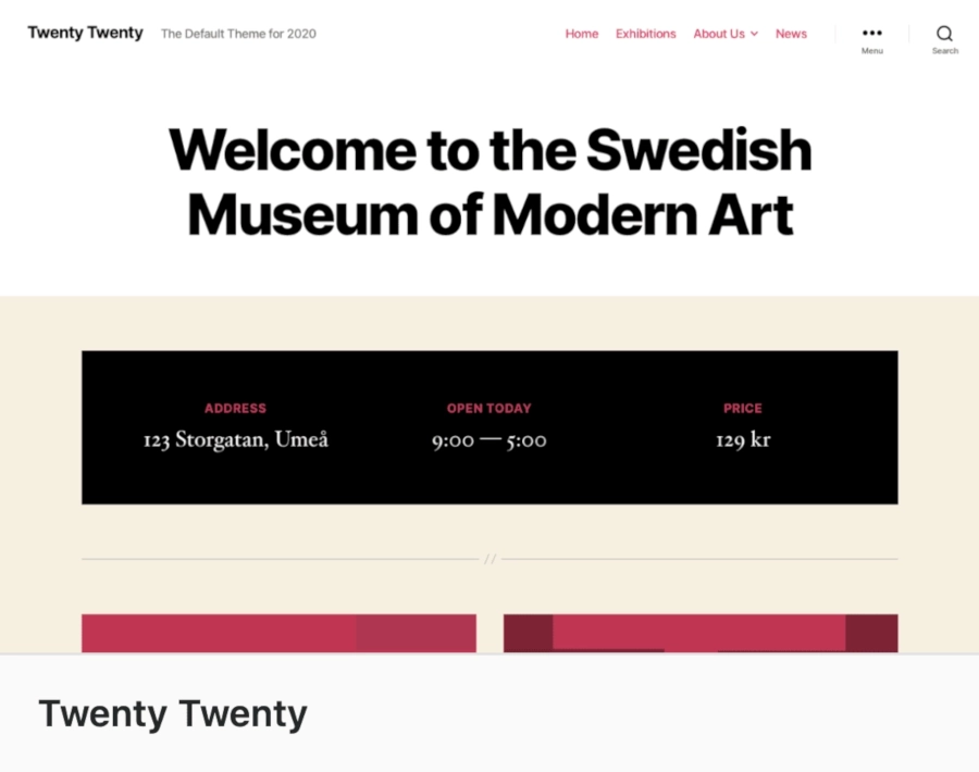 wordpress hemsida tema-twenty-twenty-w900